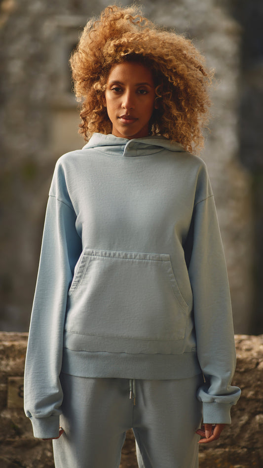 Core Oversized Hoodie in Blue